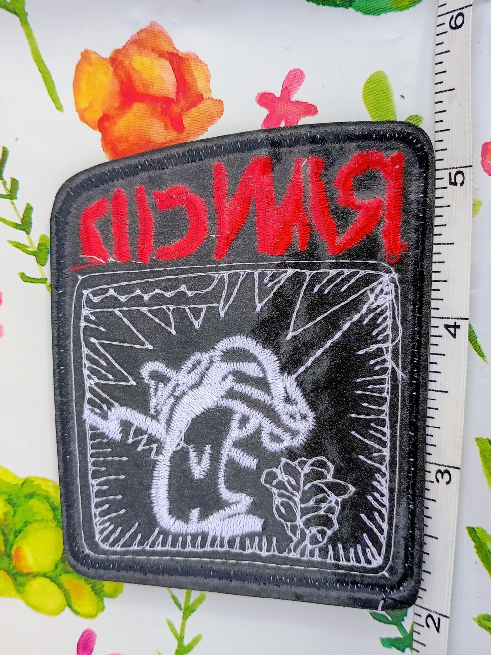 BAND PATCH- Rancid (Black) - Picture 4 of 4